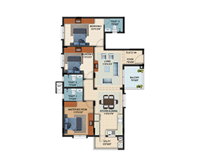 Vapi Typical Floor plan